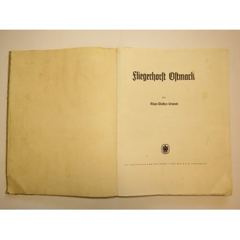 Book Fliegerhorst Ostmark von Major Walther Urbanek, 1941. Espenlaub militaria